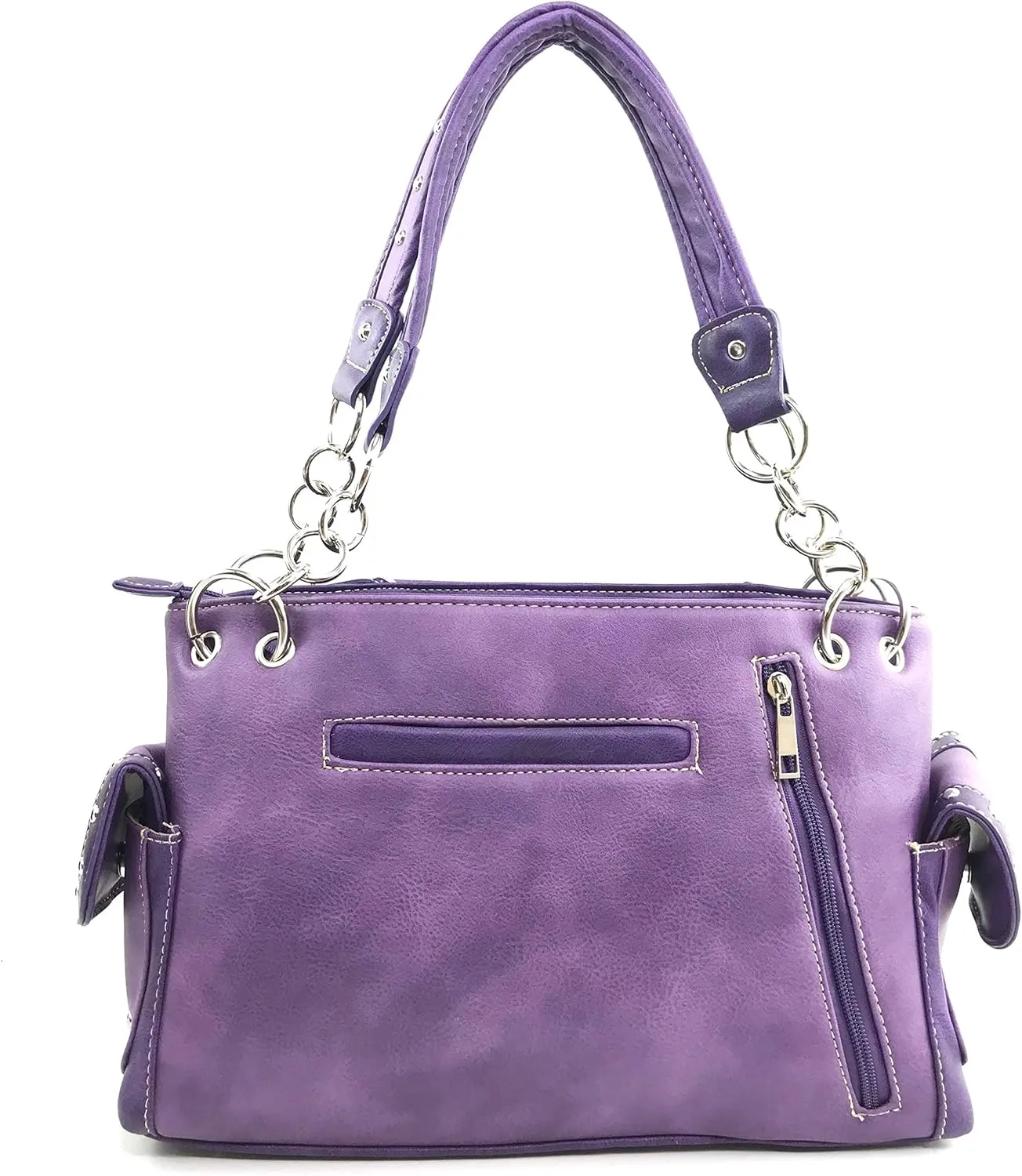 Zelris Faith Love Hope Cross Angel Wing Women Conceal Carry Handbag Wallet Set