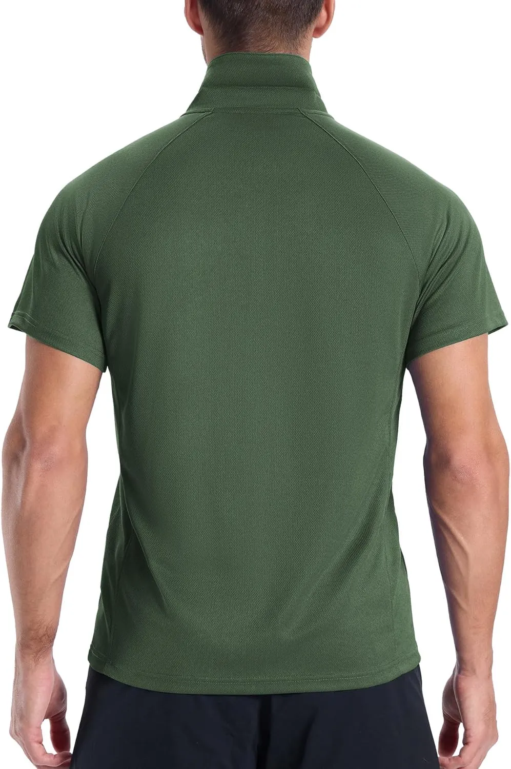 ZITY 3 Pack Polo Shirts for Men Cool Dry Outdoor Fishing Athletic Fit Short Sleeve Collared T-Shirts